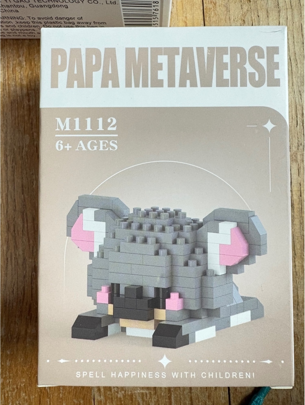 Papa metaverse mini building blocks